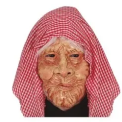 Ansiktsmask gammal gumma