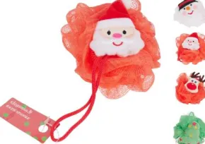 Badsvamp med julmotiv (Julgran)