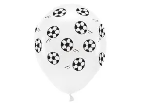 Ballonger i 6-pack Fotboll (eko)