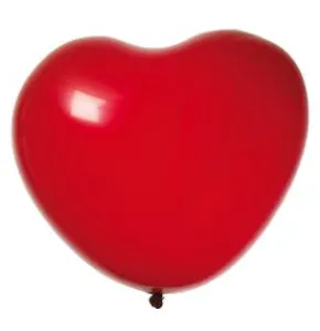 Ballonger 8-pack - Hjärta (Röd)