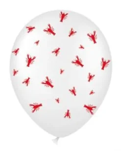 Ballonger 6-pack Kräftskiva