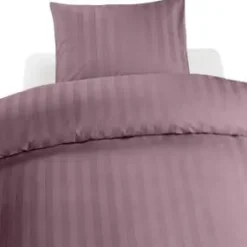 Bäddset 2-delar hotellsatin (Syren)