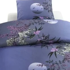 Bäddset microfiber Japan grå