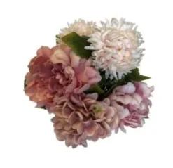 Blombukett (Rosa/vit)