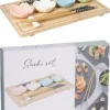 Blommigt sushiset 9-delar