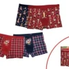 Boxershorts X-MAS (Blåa med ölglas Strl S)