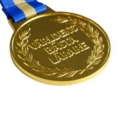 Bästa Lärare medalj i metall