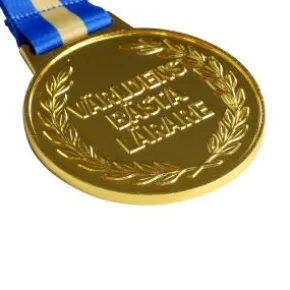 Bästa Lärare medalj i metall