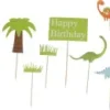 Cake topper set - Dinosaurie
