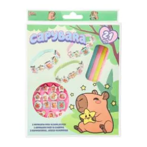 Capybara armband och berlocker