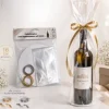 Cellofanpåse med bottenplatta och band