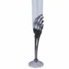 Champagneglas Skeletthand