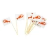 Cocktailpinnar till kräftskivan 10-pack