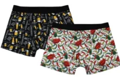 Coola herrboxer 2-pack -Beer & Chili (XXL)