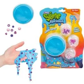 Crazy Slime set (Blå sjöjungfru)