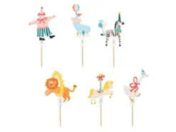 Cupcake cake poppers - Cirkus