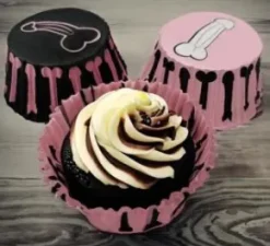 Cupcake/Muffinsformar - Rosa Pille