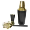 Deluxe barset - Svart/guld
