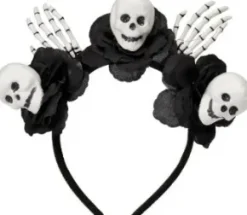 Diadem med döskallar & händer