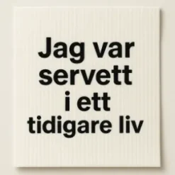 Disktrasa "Jag var servett"