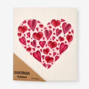 Disktrasa med ett stort hjärta