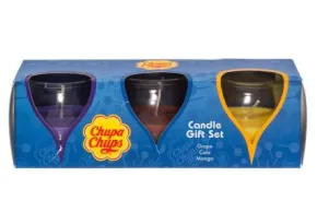 Doftljus 3-pack - Chupa-Chups (Druva/cola/mango)