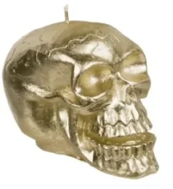 Döskalleljus Guld