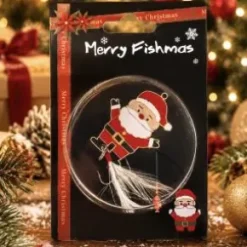 Fiskedrag tomte - MERRY FISHMAS