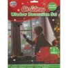 Fönsterdekorationer med julmotiv