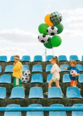 Folieballong 35cm fotboll