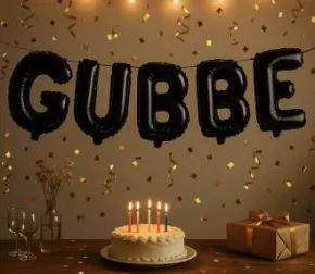 Folieballonger - GUBBE