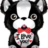 Folieballong Fransk bulldog