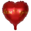 Folieballong Hjärta - Love You