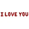 Folieballong - I LOVE YOU