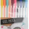 Gelpennor 10-pack