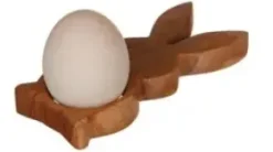 Äggkopp i teak - Kanin
