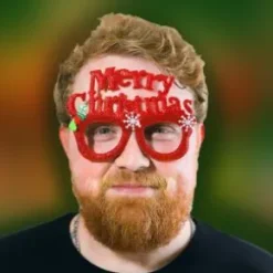 Glasögon - Merry Christmas