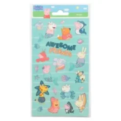 Glitter stickers - Greta Gris