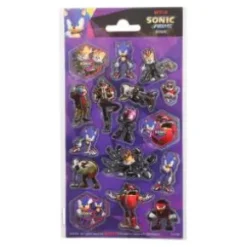 Glitter stickers - Sonic