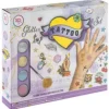 Glitter tattoo set