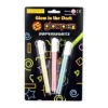 Glow in the dark pennor 3-pack