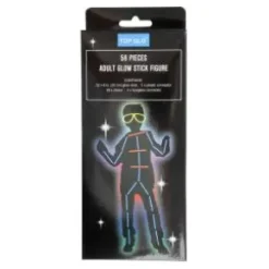 Glow in the dark stickers - Siluett man