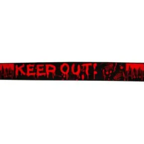 Halloweenband KEEP OUT