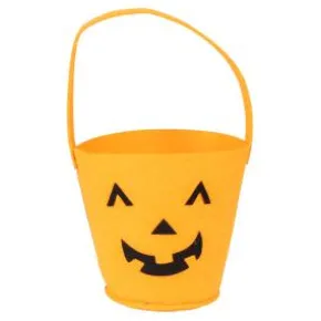 Halloweenhink i filt Pumpa