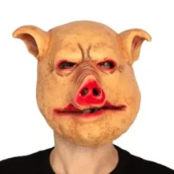 Halloweenmask - Pig Man