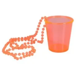 Halsband - Shotglas neonorange