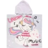 Handduk med huva Unicorn