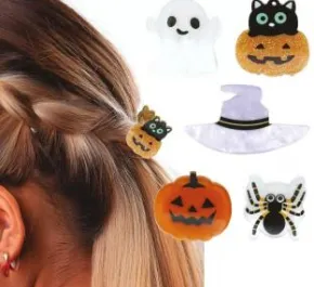 Hårklämmor Halloween 5-pack