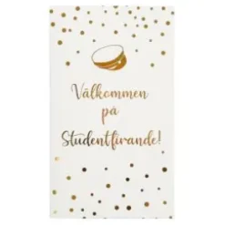 Inbjudningskort 6-pack - Student