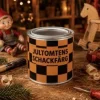 Jultomtens schackfärg plåtburk